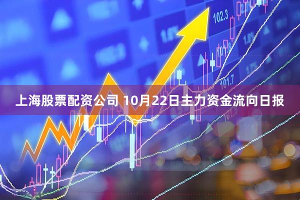 上海股票配资公司 10月22日主力资金流向日报